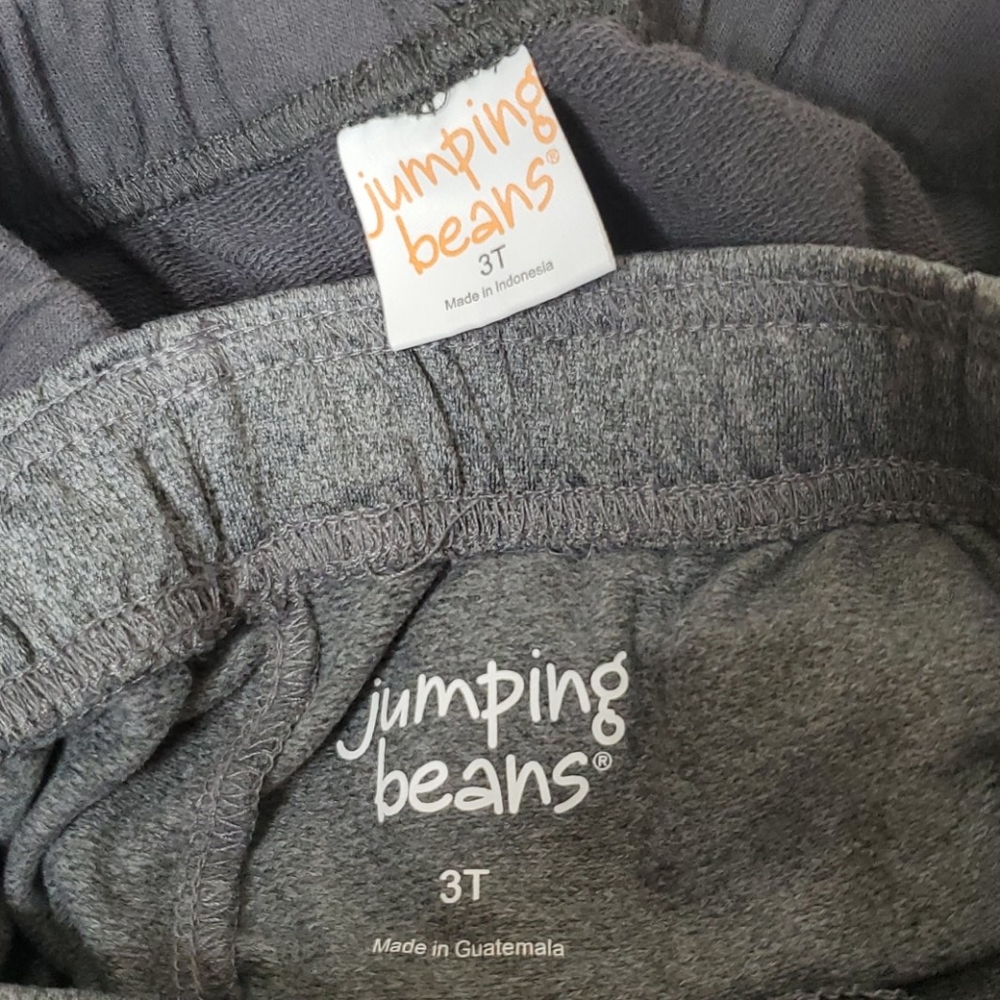 Set of 2 Kid's Jumping Beans Active Pants - Picture 8 of 9